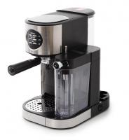 Кофеварка LERAN ECM 1585 черная с нержавейкой