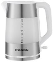 Чайник HYUNDAI HYK-P4025 белый с нержавейкой
