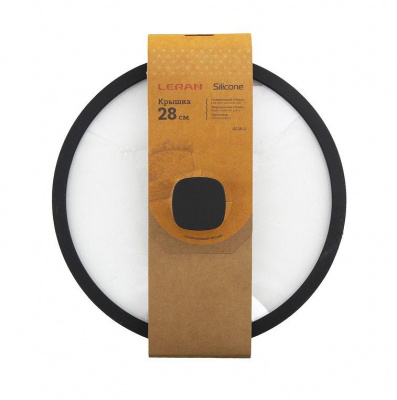 Крышка LERAN GL 28-2 Silicone 28см