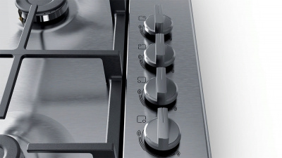 Газовая панель BOSCH PBH6C5B90R нержавейка-B
