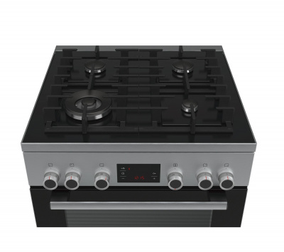 Комбинированная газовая плита с эл.духовкой BOSCH HGD 74X455R нержавейка