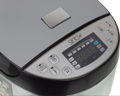 Мультиварка SINBO SCO-5054, 5л, черная с нержавейкой
