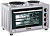 Печь электрическая с 2 конфорками TEFAL OF463D30  черная, 32л