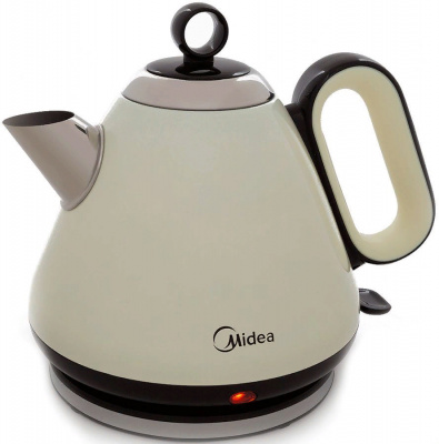 Чайник MIDEA MK-8056 нержавейка, бежевый