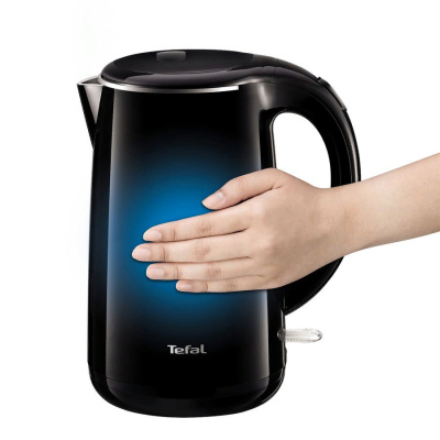 Чайник TEFAL KO 260830 нержавейка, черный