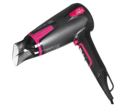 Фен ROWENTA CV 3812F0 черно-розовый