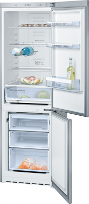 Холодильник BOSCH KGN 36VL15R-B серебристый