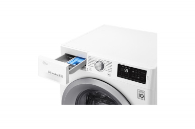 Стиральная машина LG F2J5NN4W белая 