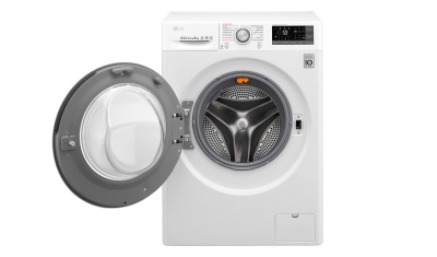 Стиральная машина LG F4J7TS1W белая 