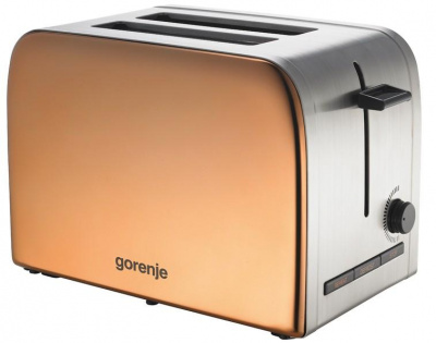 Тостер GORENJE T1100INF нержавейка с медью