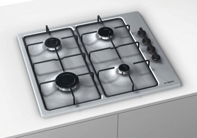 Газовая панель BOSCH PBP6B5B80 нержавейка