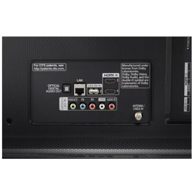 ЖК Ultra HD Smart ТВ LG 49UJ750V серый