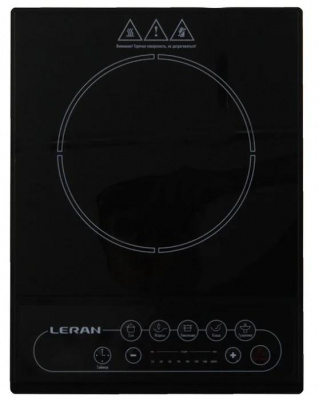 Электроплитка индукционная LERAN ITC 106  1 конфорка, черная