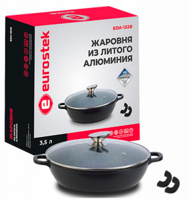 Жаровня EUROSTEK EDA 1528 3,5л