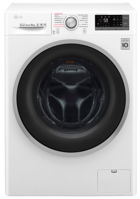 Стиральная машина LG F4J7TS1W белая 